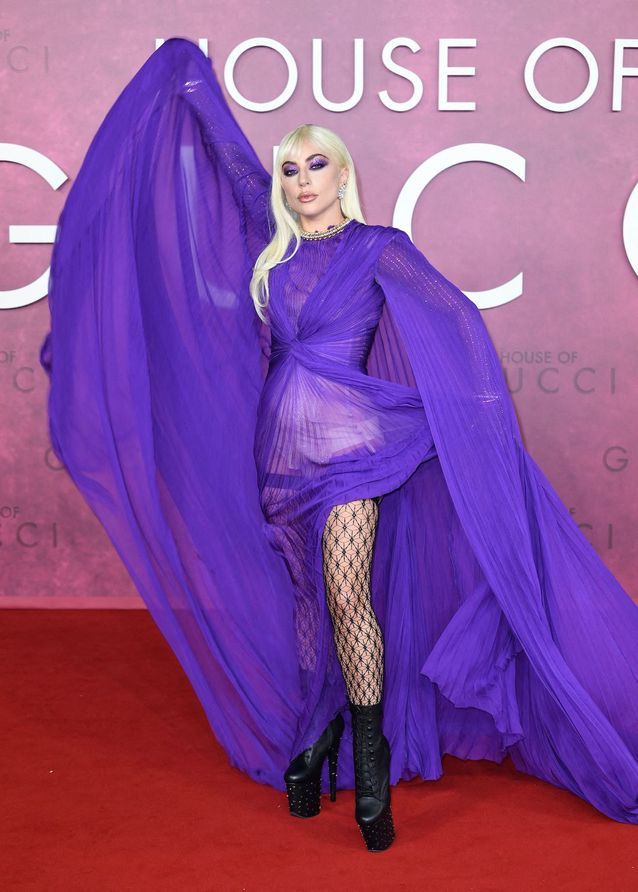 Lady Gaga à l'avant-première de « House of Gucci » 