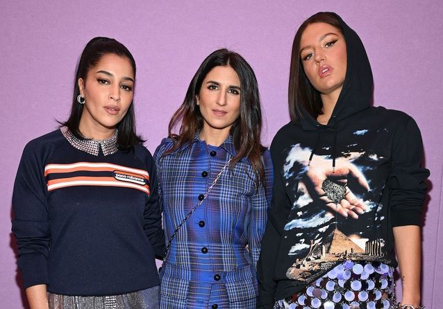 Fashion Week de Paris : Leïla Bekhti, Géraldine Nakache et Adèle Exarchopoulos réunies pour Paco Rabanne
