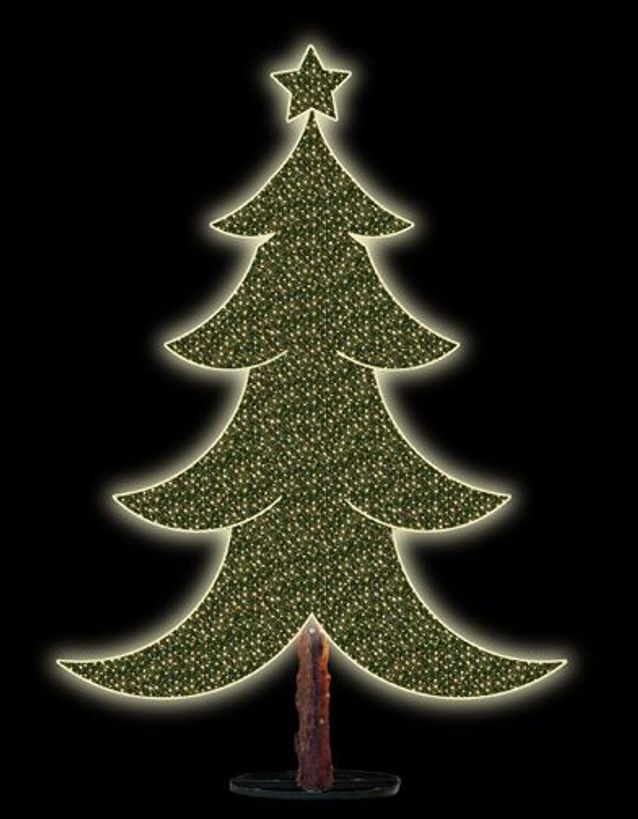 Sapin féérique lumineux, Delamaison - 10 sapins alternatifs - Elle Sapin féérique lumineux, Delamaison - 10 sapins alternatifs - Elle