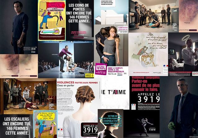80 affiches pour dénoncer les violences faites aux femmes