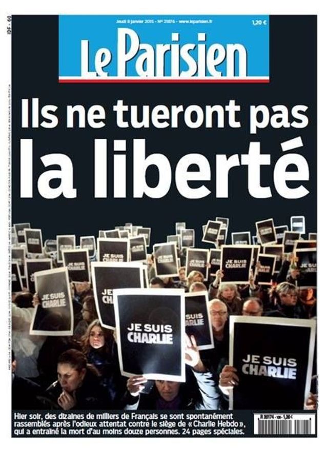 Charlie Hebdo les unes de la presse au lendemain de l’attentat Elle