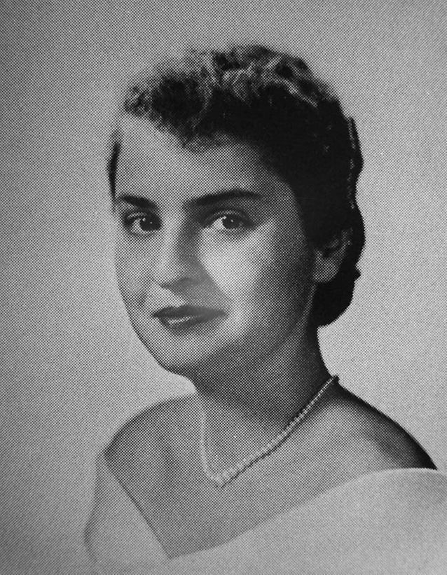 Madeleine Albright au moment de ses études au Wellesley College.