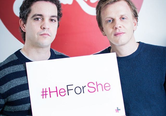 Exclu : découvrez les premiers clichés de la campagne #HeForShe en France
