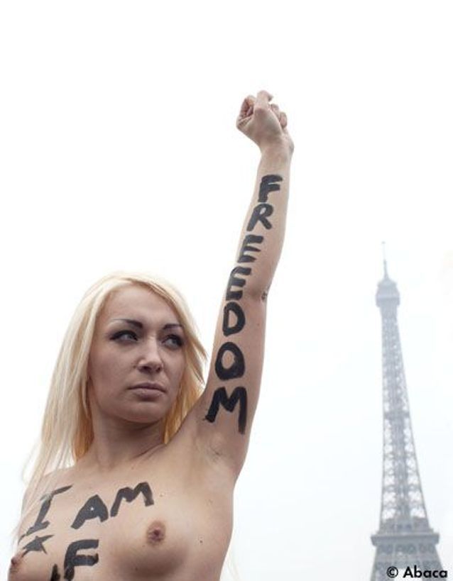 Les féministes ukrainiennes de Femen.
