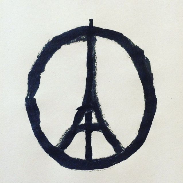 « Peace for Paris » de Jean Jullien