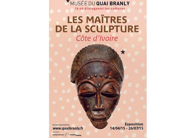 Exposition "Les maîtres de la sculpture Côte d'Ivoire" au musée du Quai Branly