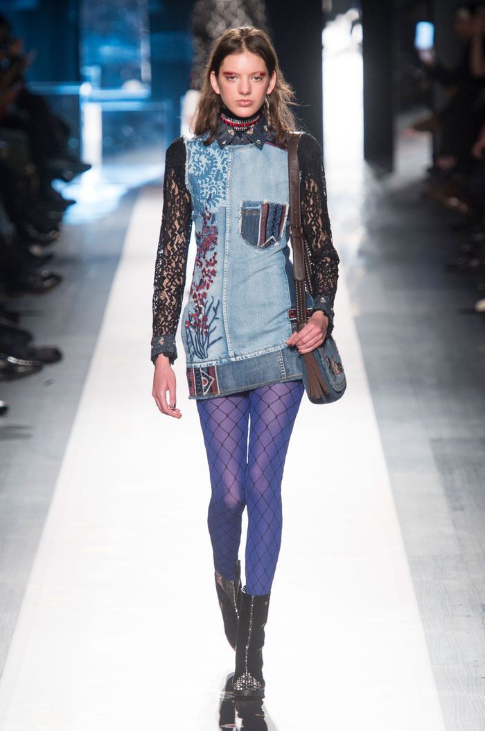 2018 New À York 2017 Desigual Défilé Automne Hiver Elle Porter Prêt kiPuZTOX