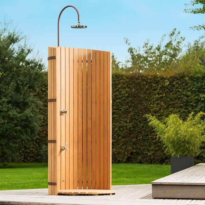 14 douches d'extérieur pour votre jardin Elle Décoration