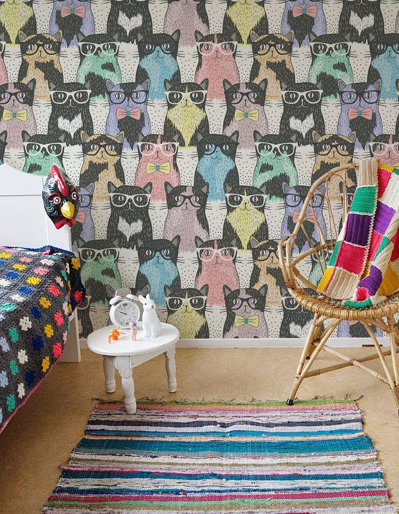 Pour Ou Contre Le Motif Chat En Deco Elle Decoration