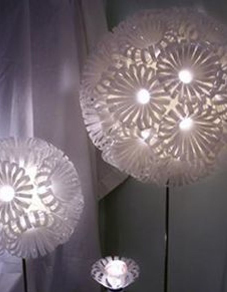 Lampe Recyclee Par Sarah Turner Elle Decoration