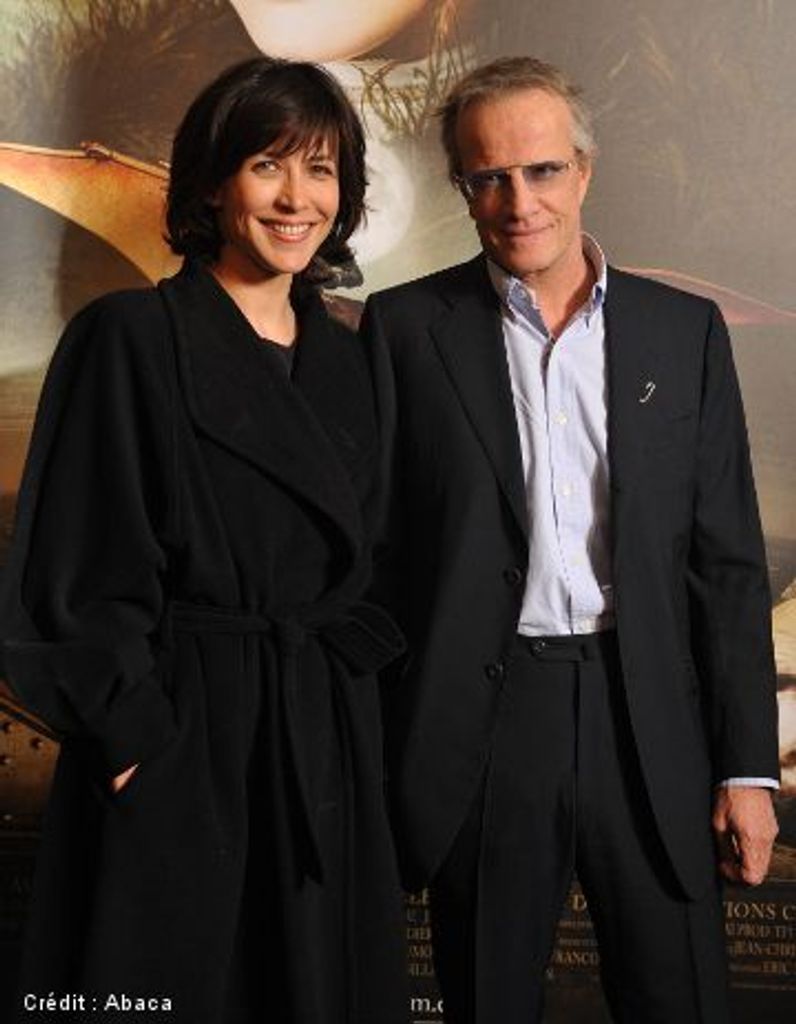 Sophie Marceau Compagnon Sophie Marceau récompense son compagnon Christophe Lambert - Elle