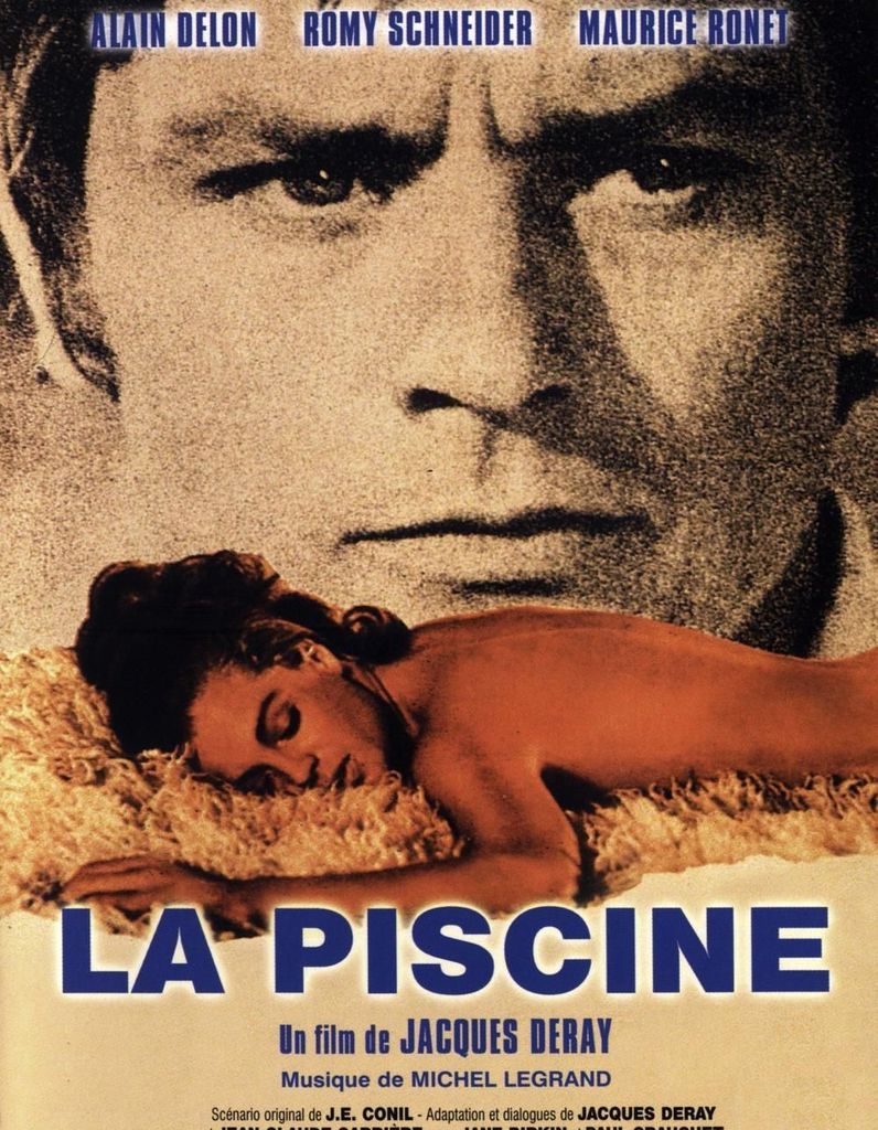 Ce Soir On Plonge Dans La Piscine Avec Alain Delon Et Romy Schneider Elle