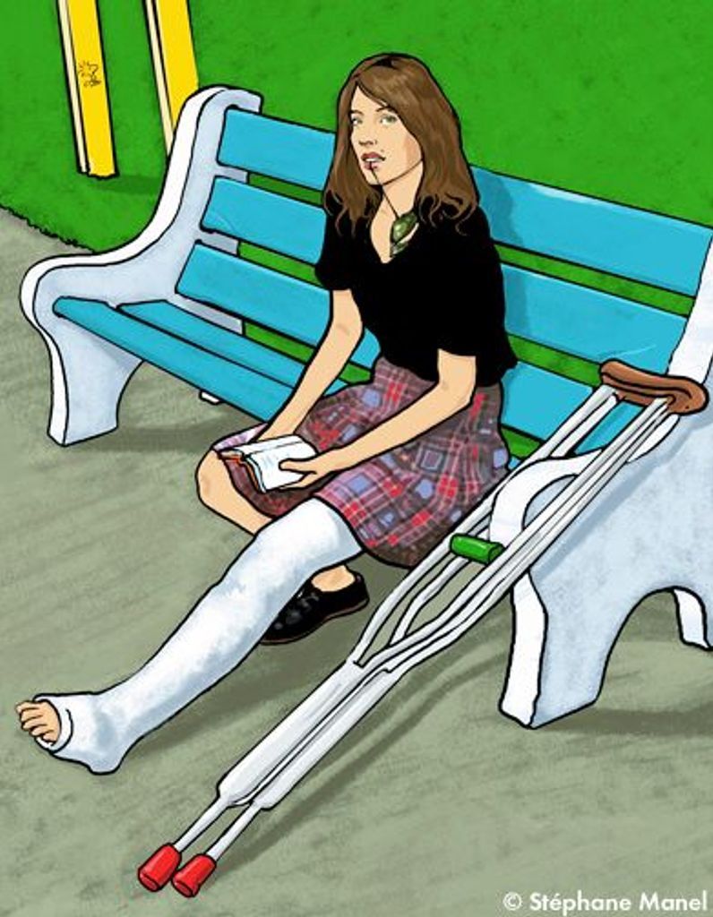 Maigrir Avec Un Plâtre à La Jambe Il a fallu cet accident pour que je lâche prise » - Elle