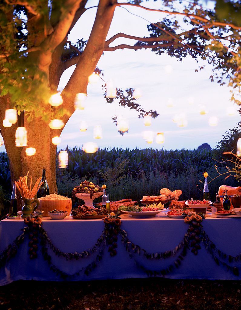 Comment Reussir Une Reception En Plein Air Elle