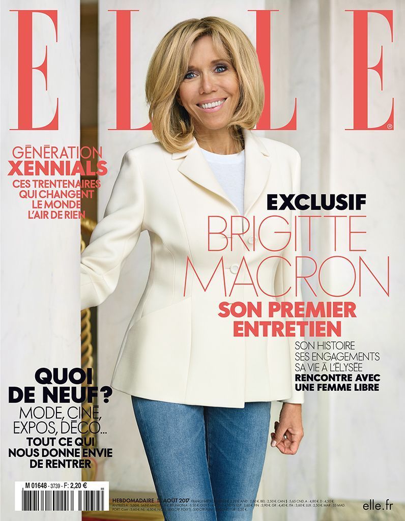 Le Seul Defaut D Emmanuel C Est D Etre Plus Jeune Que Moi Brigitte Macron Donne Sa Premiere Interview Dans Elle Elle