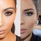 Le make-up nude de Kim Kardashian