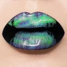 Le lip art aurore boréale de Geneviève Jauquet