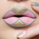 Le lip art pastel de Andrea Reed