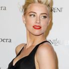 La bouche orangée d'Amber Heard en 2012