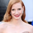 Le rouge glamour de Jessica Chastain 