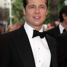 Brad Pitt et son costume noir à Cannes en 2007