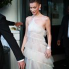 Bella Hadid virginale dans sa robe haute-couture