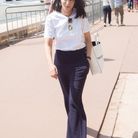 Grande habituée du festival de Cannes, Leïla Bekhti se balade sur la Croisette