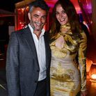 Benoit Ponsaillé et Monia Chokri en Versace by Fendi