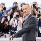 Tom Hanks devant les photographes