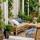 Canapé de jardin en bambou