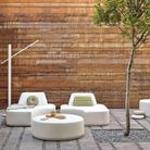 Canapé de jardin moderne