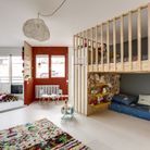 Créer des espaces dans une chambre pour deux enfants