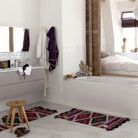 Idée déco de salle bains : des tapis aztèques