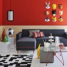 peindre un mur en deux couleurs : dynamisez vos espaces ...