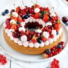 Cake à l’huile d’olive fruits rouges et mascarpone