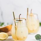 Cocktail poire gingembre