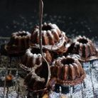 Mini-clafoutis aux pommes et chocolat
