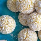 Cookies craquelés au citron
