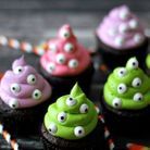Cupcakes halloween monstres