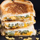 Grilled cheese cheddar jalapeno