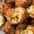 Boulettes frites de mac and cheese