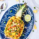 Pineapple boat et quinoa frit thaï