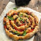 Plateau gourmand : Pizza torsadée