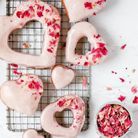 Donuts en forme de cœur 