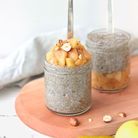 Chia pudding pomme-cannelle
