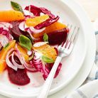 Salade d’hiver diététique à l’orange