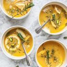 Bouillon froid fenouil et oranges
