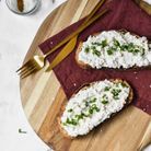 Bruschetta ricotta, chou-fleur