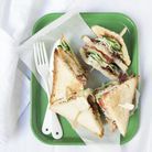 Club-sandwich courgette-basilic