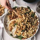 Gigli aux pois chiches et zaatar